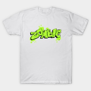 Zombie neon tag T-Shirt